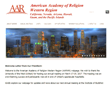 Tablet Screenshot of aarwr.com